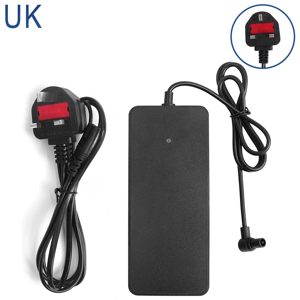 53V 2,3A Ladegerät für Xiaomi 4 Ultra/4 Pro 2nd Gen/Navee S65 N65i Elektroroller Teile Ladegerät Adapter Power Zubehör: Rot