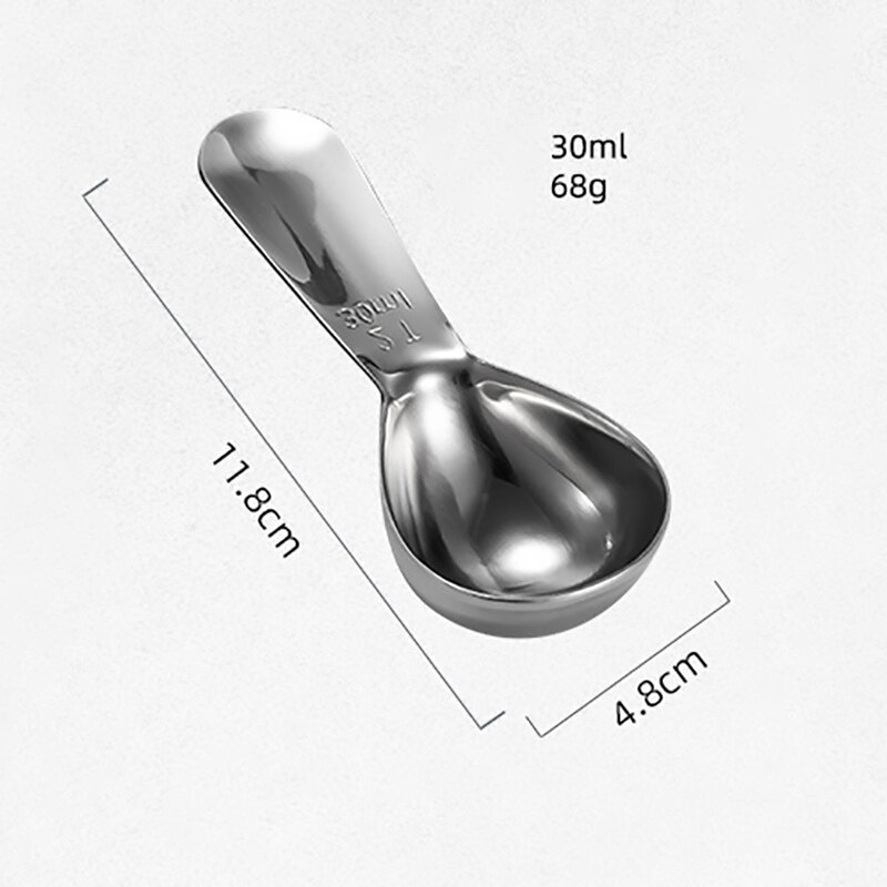 GUNOT Metall Kaffee Behälter Lagerung Kanister Kaffee Lagerung Flasche Edelstahl Kaffee Lagerung Krug murmeln Zucker Tee Container: 30ml