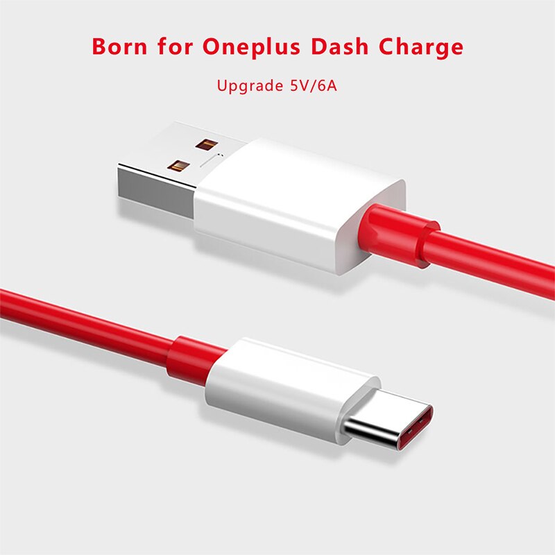 Câble de chargeur 1 + 7 pour Oneplus, codon de charge et de transfert de données 6A pour Oneplus 3, 3T, 5, 5T, 6, 6T, 7, 7T Pro, longueur 1/1.5/2/3 m,