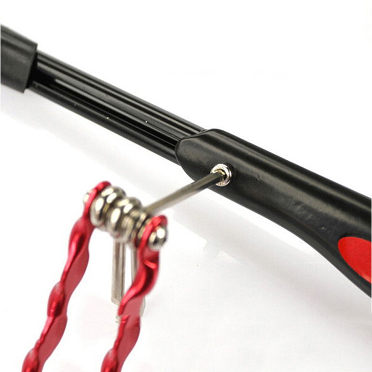 Bike Side Middle Srands Kickstand Aluminum Alloy Black Adjustable Mountain Road Bike Side Stand Bicycle Cycling Parking Stands