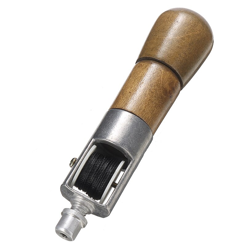 1Set Leather Craft Automatic Lock Stitching Sewing Awl Tool + Needle + Wrench DIY Manual Sewing Machine Leather Craft