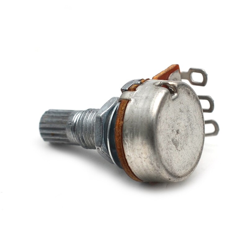 Potenciómetro para guitarra, pieza de bajo, accesorios de guitarra, 250K, 500KSplit, 15mm/18mm, 2 uds.