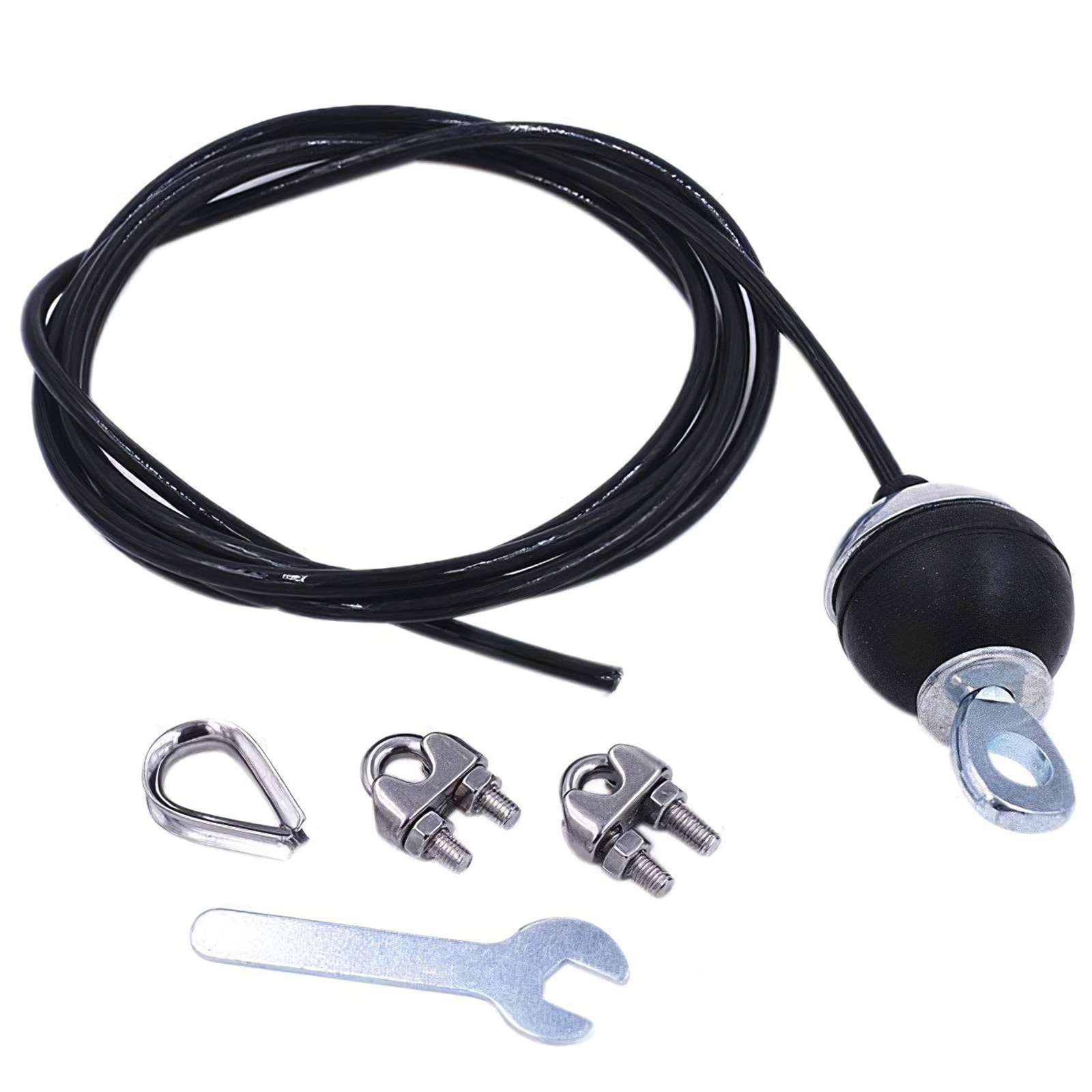 Fitness Home Gym Steel Cable Attachment Crossfit Bodybuilding Muscle Strength Training Workout Accessories Tricep Excercise: Default Title