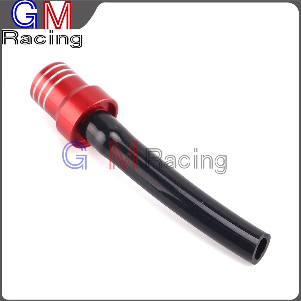 Gasdæksel brændstofolie benzin udluftningsrør slangeventil til suzuki  rm85 rm125 rm250 rmz 250 rmz 450 rmx 250 rmx 450 drz 400 drz 400s snavscykel: Rød