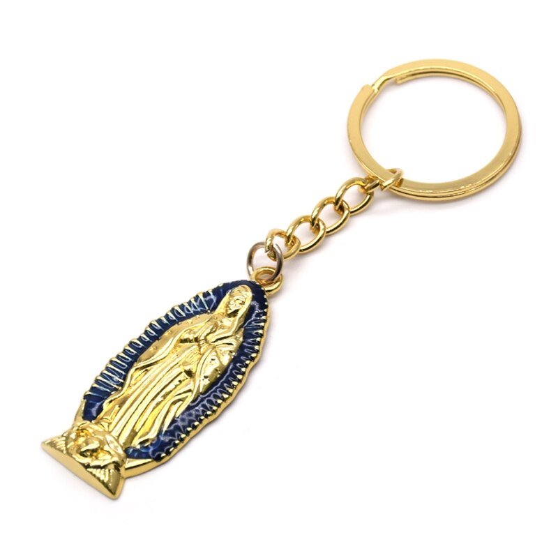 Göttin Keychain Religion Religiöse Schlüssel Ring Schmuck Tasche Auto Anhänger Keyfob Kirche Souvenirs