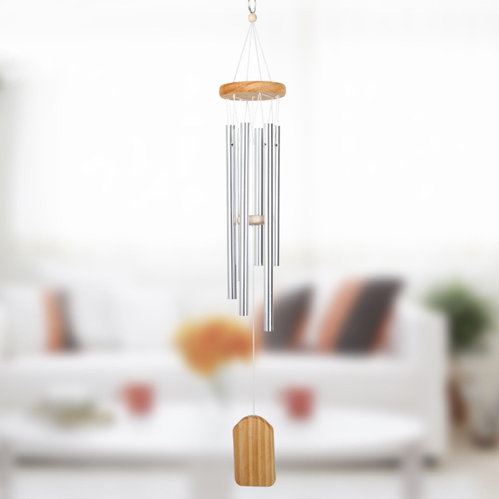 6 Tubes Wind Chimes Antique Amazing Grace Deep Resonant Chapel Bells Windchime Door Wall Hanging Home Decor Campanula #YJ