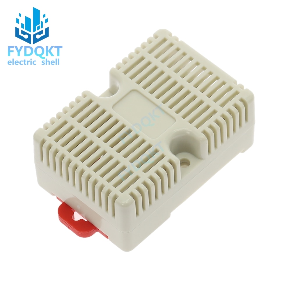 Rail Electrical Junction Box 4-07: 65x46x29MM 35-Rail Mounting Instrument Housing Chassis Track Shell