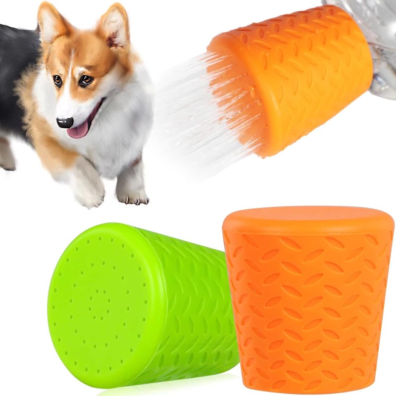 Dog Portable Shower Head Bottle Outdoor Cat and Dogs Shower Cleaning Supplies Pet Travel Shower Suitable for Dog Paw Cleaning