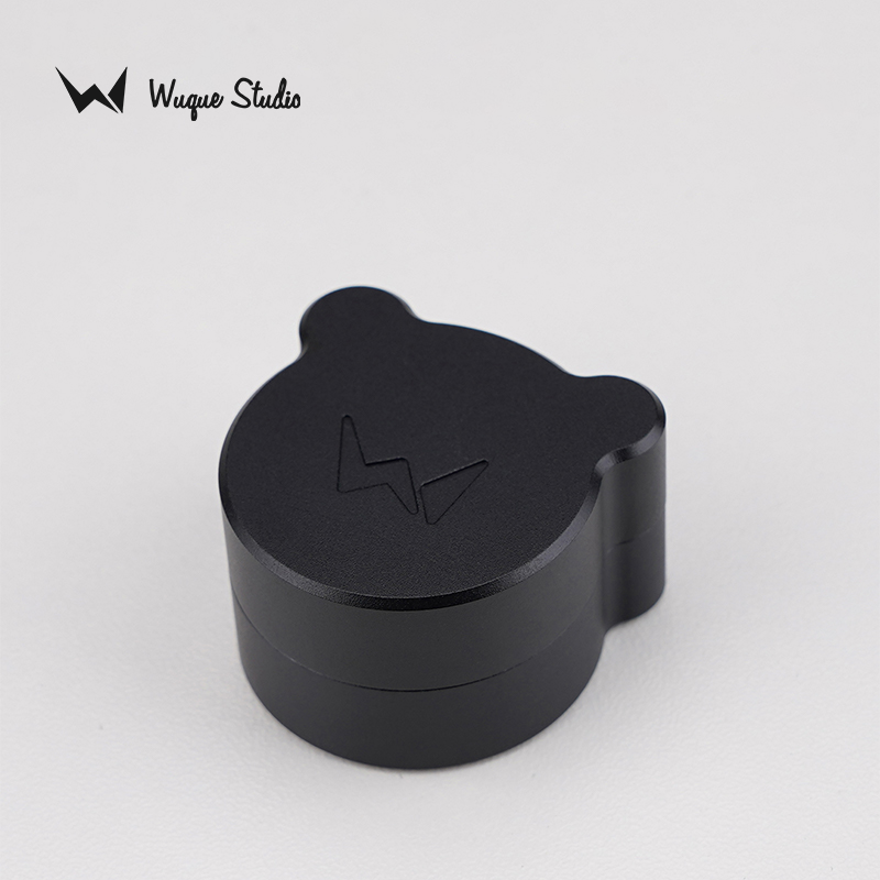WuqueStudio Mini Bär Schalteröffner Aluminium magnetisch für Kirsche Mx Kailh mechanische Tastatur