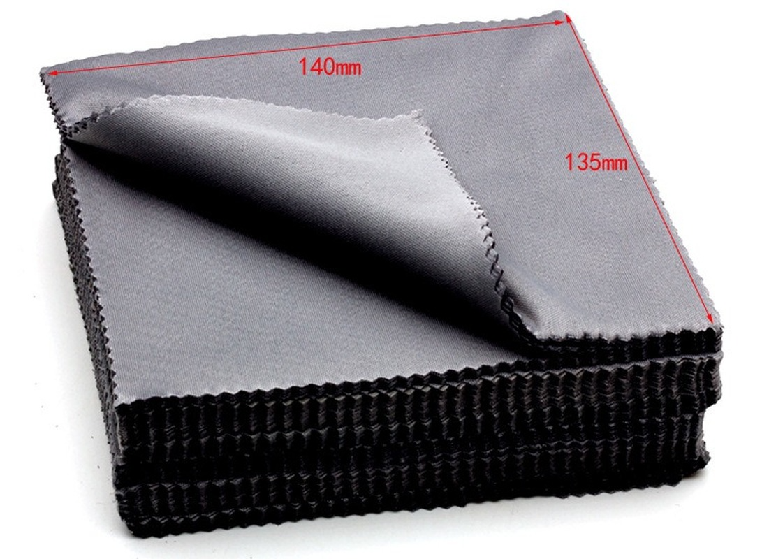 Pano de microfibra para limpeza de óculos, pano preto de limpeza de óculos, lentes de limpeza, acessórios para óculos com 10 peças