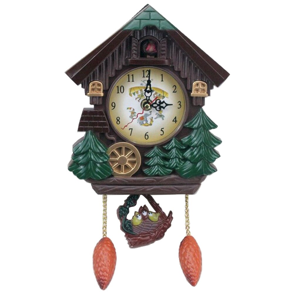 Unique Intelligent Alarm Clock Cuckoo Wall Clock For Home Decor For Kids