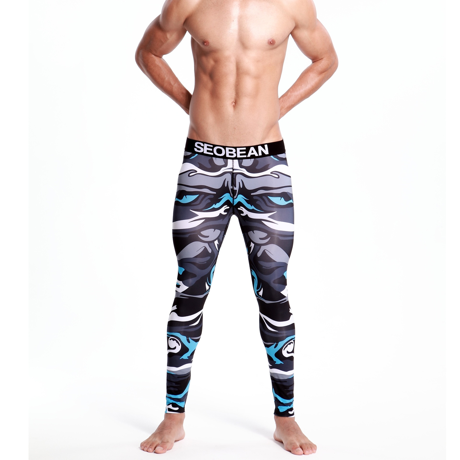 Thermal Underwear Bottom Long Johns Tight Legging Pants Trousers Render Calca Termica Masculina Man Fine Velvet Winter