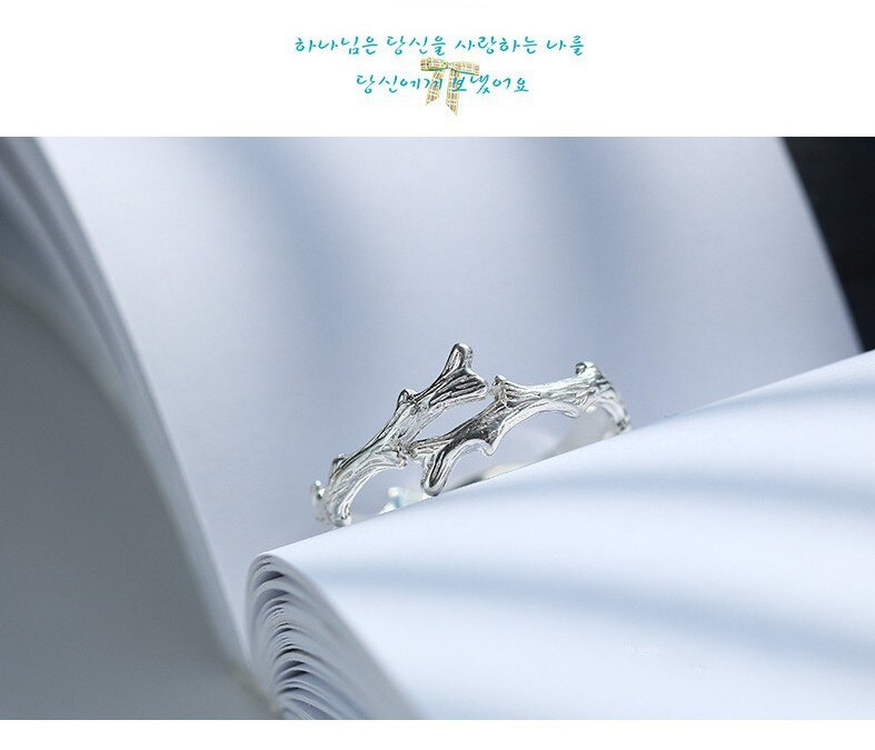 Trendy Zilveren Kleur Tak Leaf Ringen Voor Vrouwen Bridal Wedding Engagement Sieraden Grote Opening Antieke Ringen