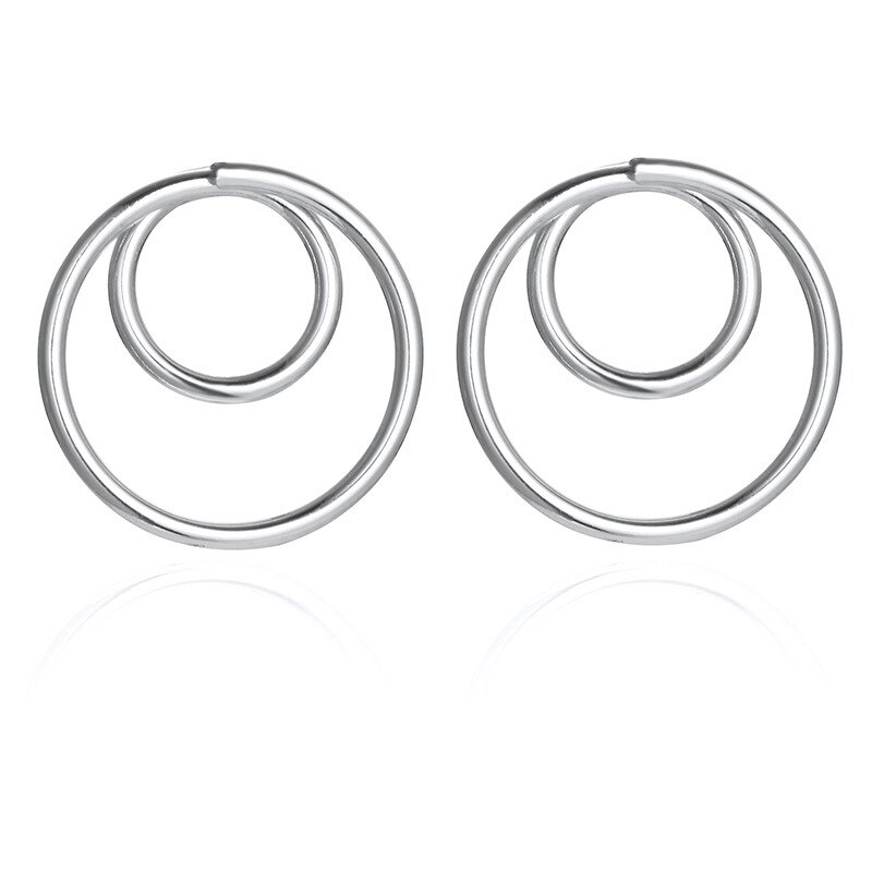 Rhinestone Geometrische Stud Oorbellen Voor Vrouwen Meisjes Bijoux Cirkel Earring Partij Sieraden Gold Trendy Oorbellen: 666666