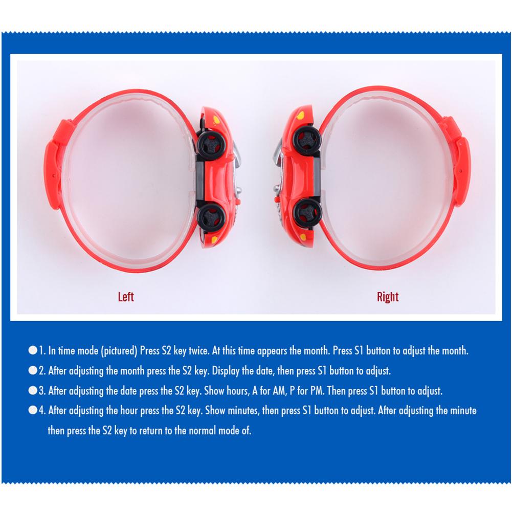 car watch for child Fashionable Electronic Watch Innovative Car Watches for Boys