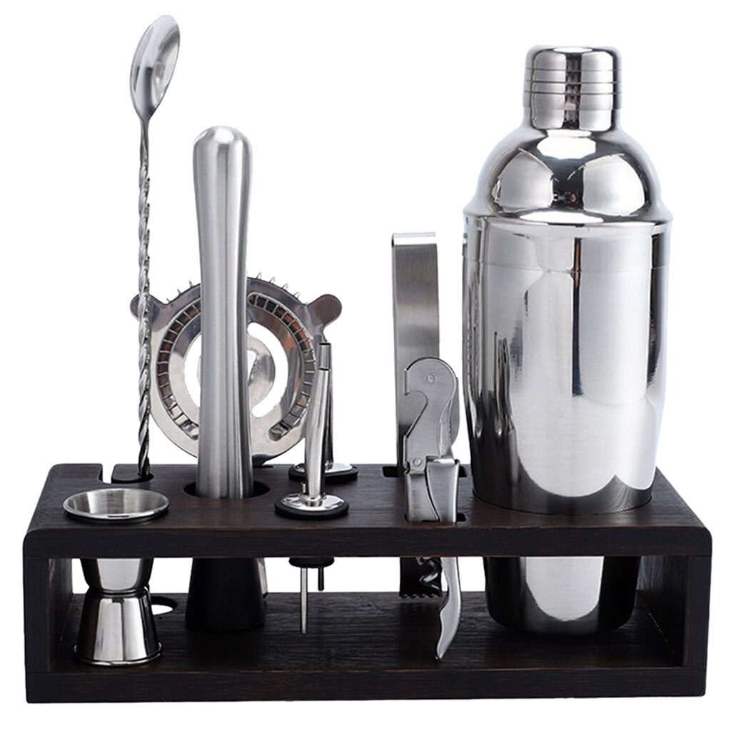10pcs/ Set Cocktail Lover Bartender Kit Set for Novices to Get Started