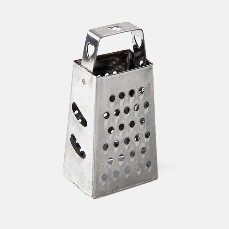 Gadget de cuisine 4 côtés Mini râpe à fromage végétal râpe à noix de muscade Zester acier multi-fonction déchiqueteuse verticale trancheuse Cutter: 3