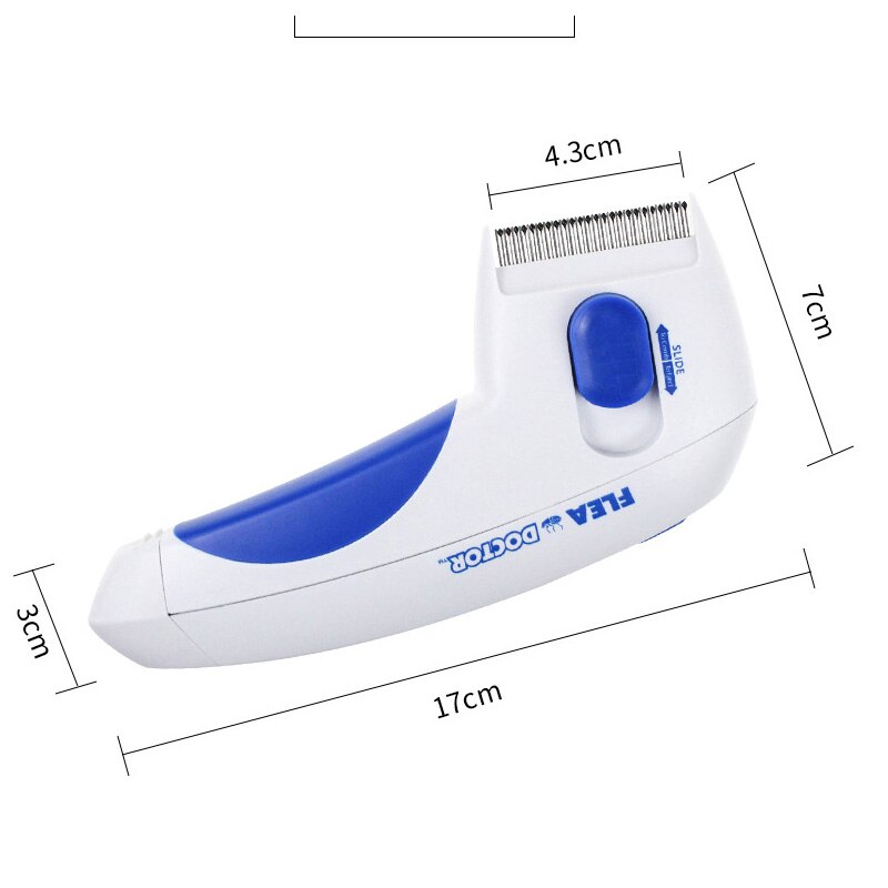 Pet Electric Flea Comb Cat Dog Comb for Fleas Ticks Grooming Removal Tools Automatic Kill Lice Electric Head Brush Pets products