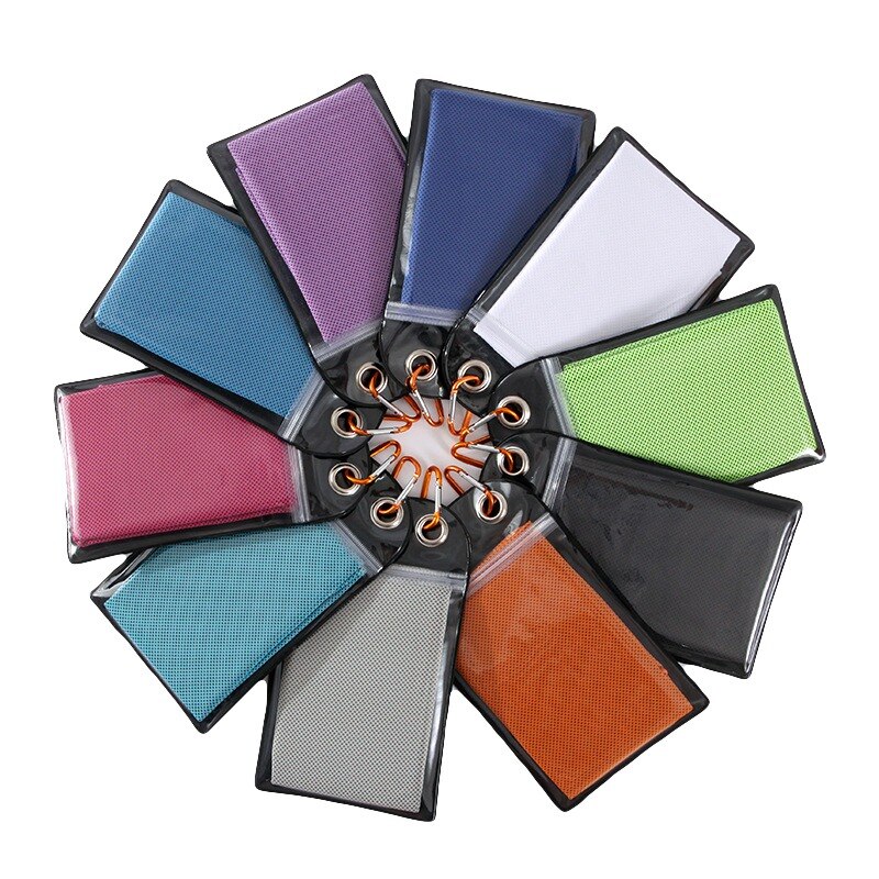 100*30cm Carabiner bag Ice Towel Utility Enduring Instant Cooling Towel Heat Relief Reusable Chill Cool Towel