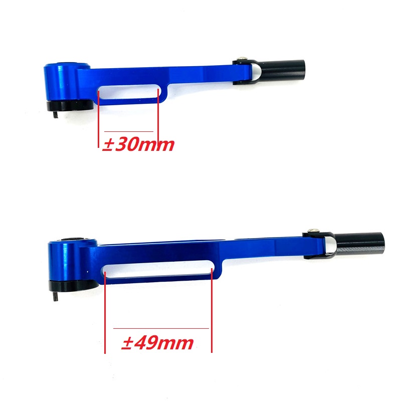 Litepro bmx sammenleggbar sykkel v-brems 82mm korte armer 108mm lange armer aluminiumslegering cnc hul ultralett v-bremsfeste