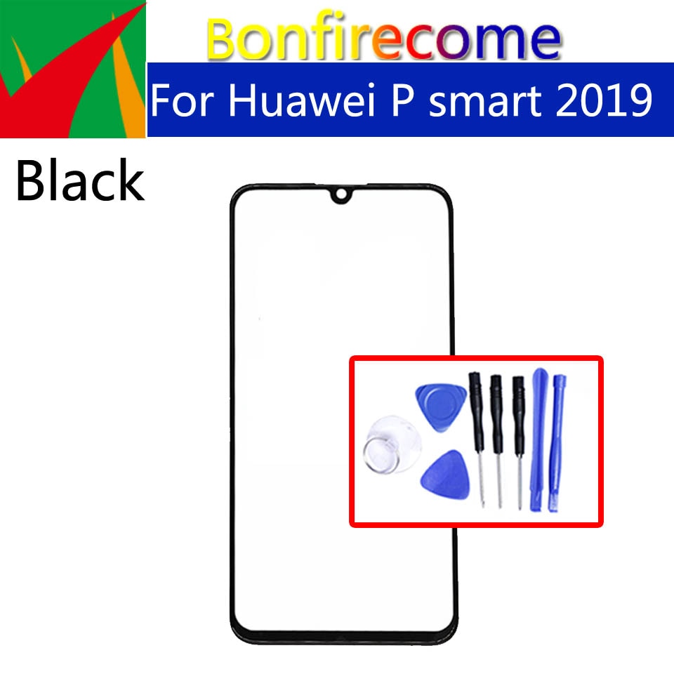 6.21 &quot;Voor Huawei P smart POT-LX3 POT-LX1 POT-AL00 Vervanging LCD Front Touch Screen Glas Outer Lens