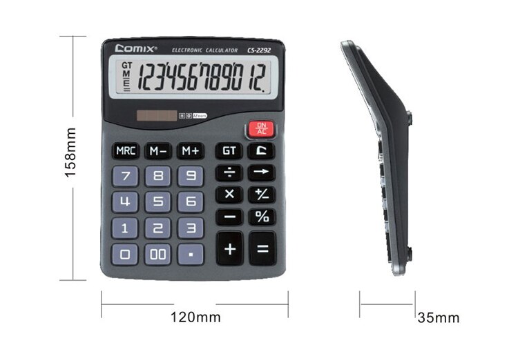 Comix Desktop Calculator Display Large Screen Calc... – Grandado