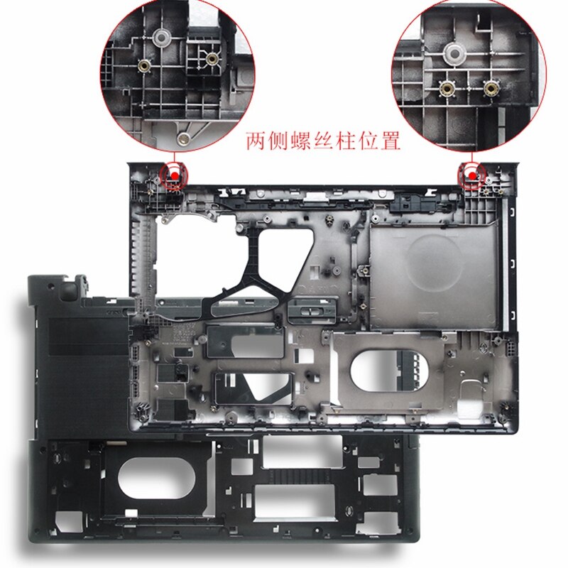 Para Lenovo G50-70 G50-80 G50-30 G50-45 Z50-80 Z50-30 Z50-40 Z50-45 Z50-70 Palmrest cubierta/portátil inferior/HDD disco duro de la cubierta: D shell