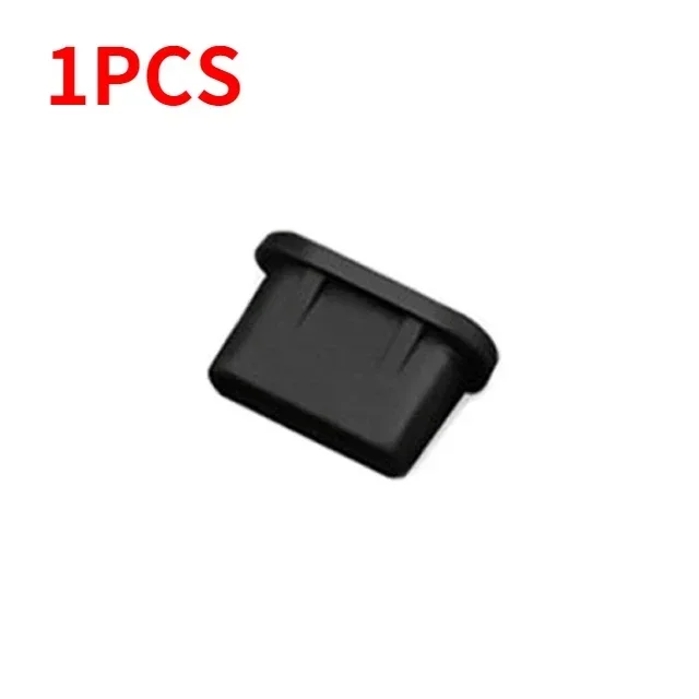 Tapones antipolvo de silicona suave para puerto de carga USB tipo C, tapa protectora a prueba de polvo y agua para teléfono móvil para Samsung y Huawei: Marrón