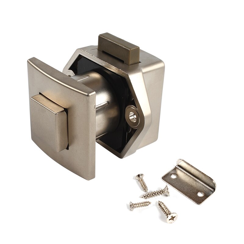 TYTXRV 1 Uds RV caravana barco cajón pestillo cerraduras de botón para herrajes para muebles Camper coche cerradura de empuje para puerta de armario de cocina