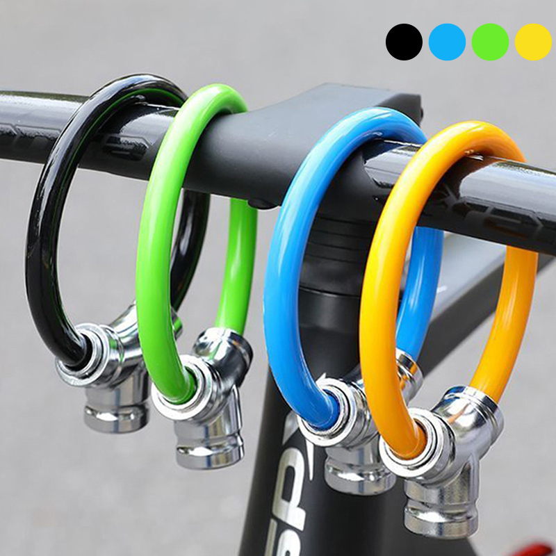 Mountain Bike Locks Portable Key Ring Lock Anti-theft Electric Car Accessories Children Skateboard Waterproof Bold Key Locks