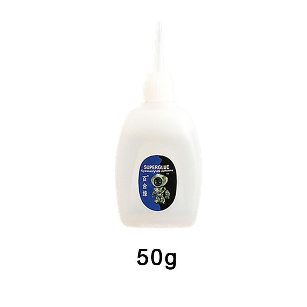 Colle forte 502, 25/30/50/70g, adhésif multifonctionnel à séchage rapide pour l'école et le bureau, fournitures de papeterie en plastique, verre et métal: 50g