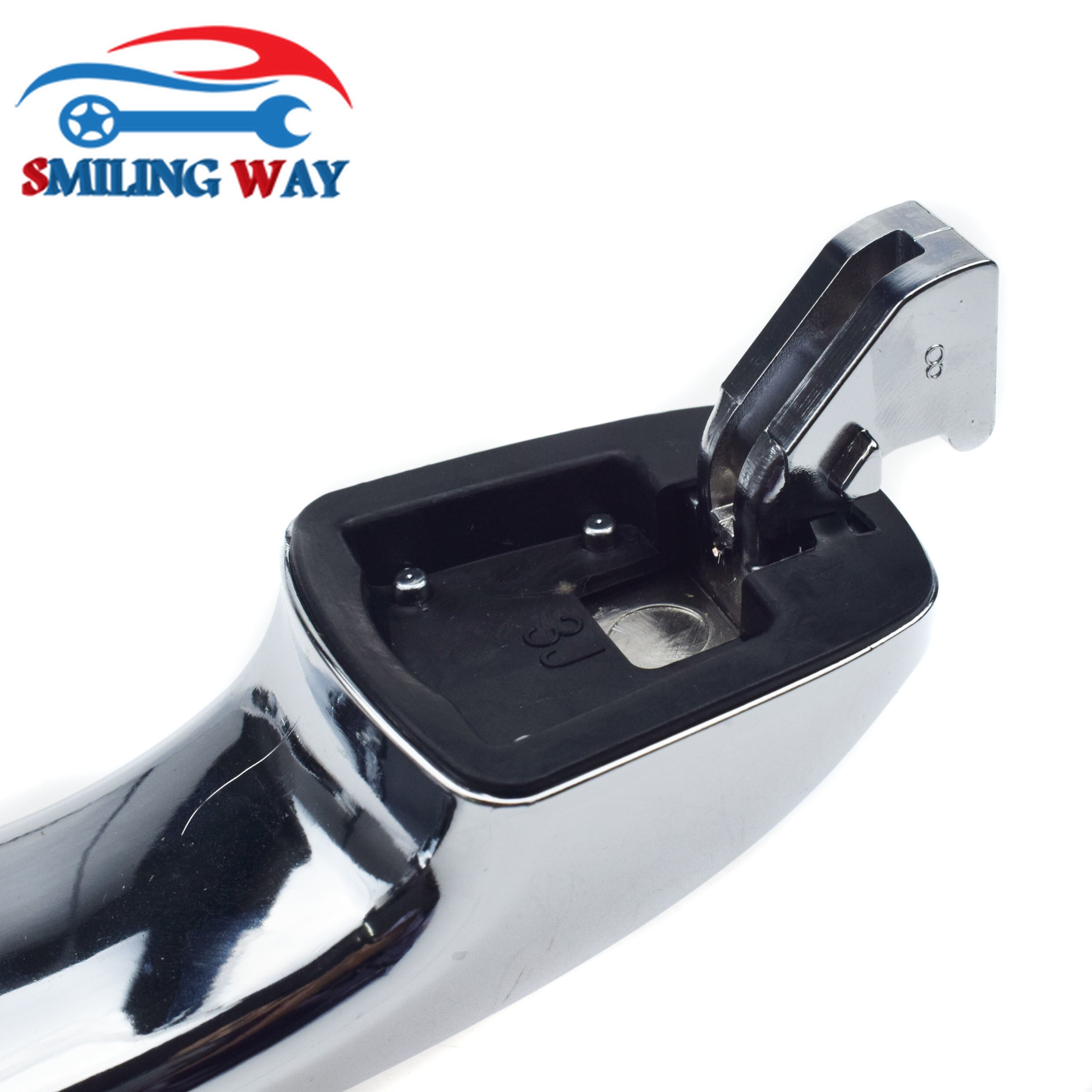 Chrome Front Rear	Left Right LH RH Outside Exterior Door Handle For Hyundai Veracruz 3.8L V6 2007