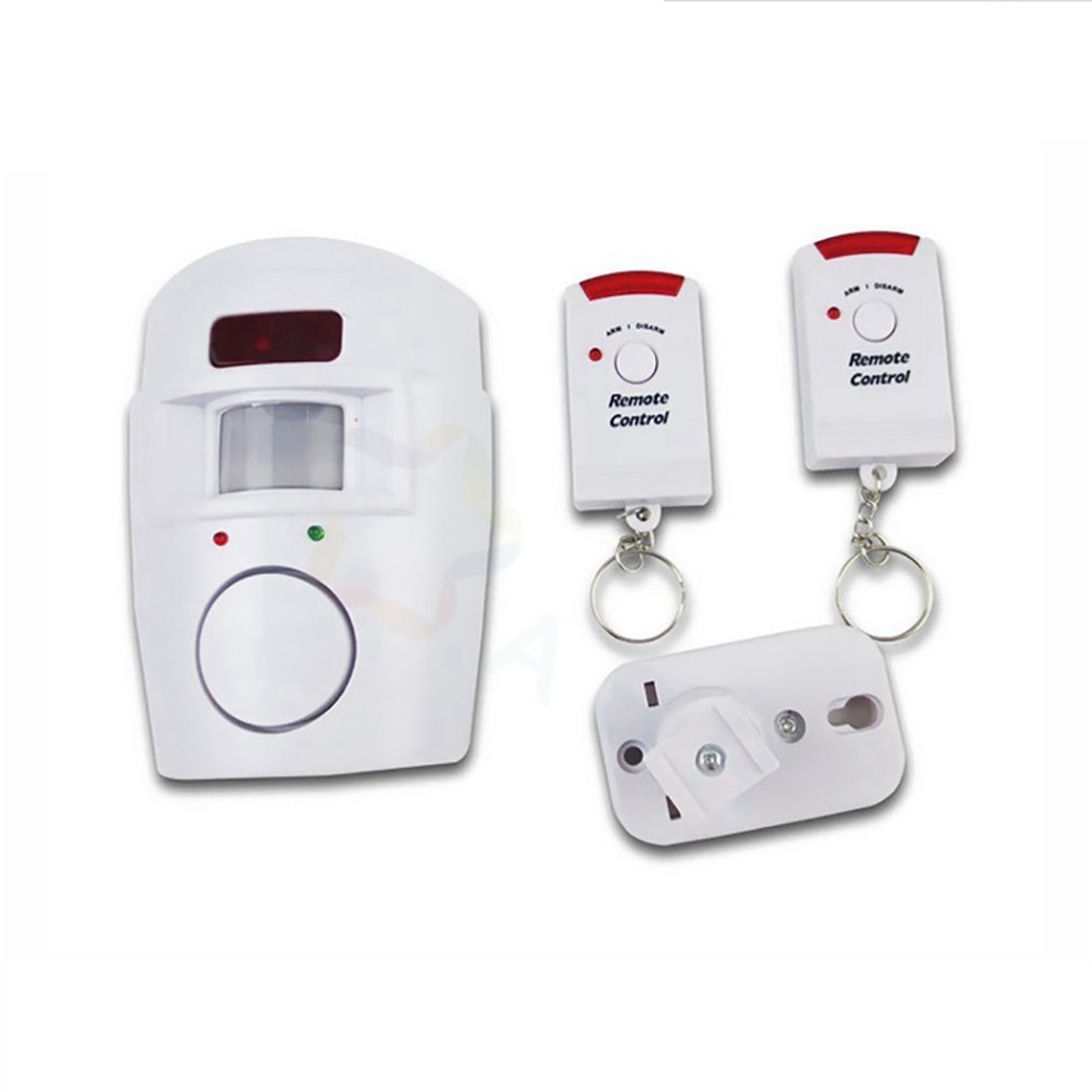 Remote Control Alarm Infrared Burglar Alarm Home Burglar Alarm Wireless Alarm Anti-Theft Motion Detector