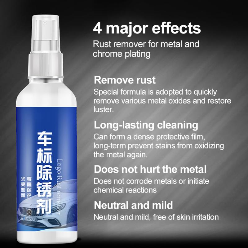 60ML Rust Inhibitor Auto Accessries Window Rust Remover Derusting Spray Car Maintenance Cleaning Auto Accessories