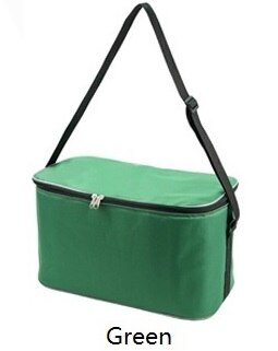 Opvouwbare Koeltas Draagbare Auto Koelkast voor Voedsel Thermische Zak Ingebed PVC Board Dronk Ice Cold Pack: old model green