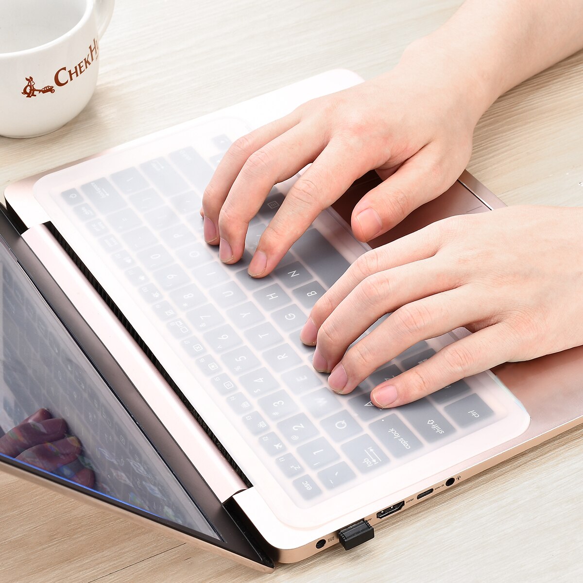 Waterproof Laptop Keyboard Cover Laptop Keyboard Protective Film 13-17 Notebook Keyboard Cover Dustproof Silicone Protector Film