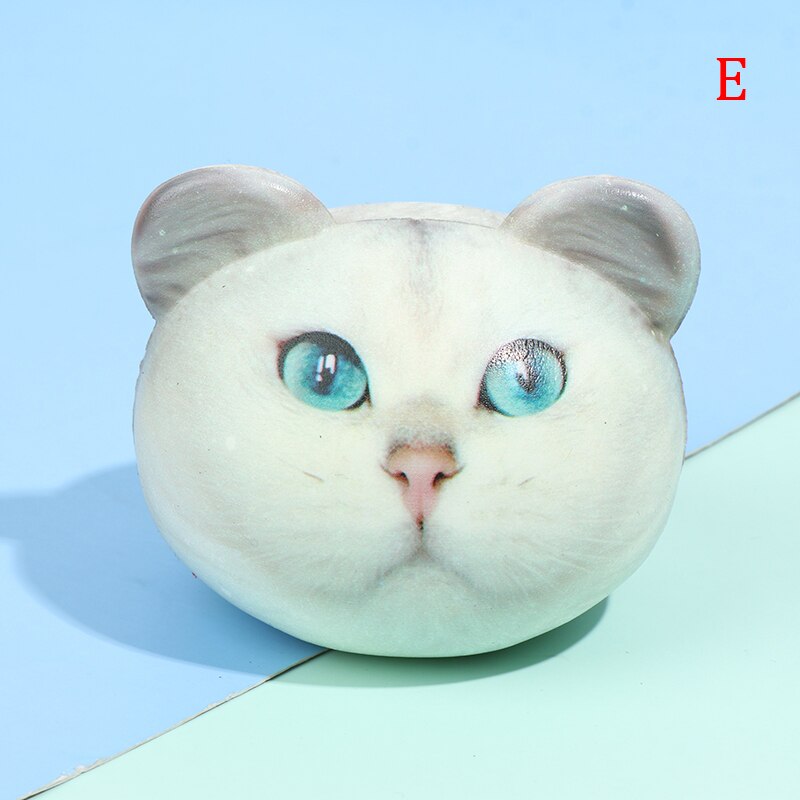 Gesimuleerde kleurenprint panda hoofd langzaam stuiterend dierenhoofd decompressie speelgoed: 5