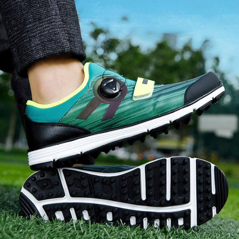 Men Anti-Slip Men Athletic Sneakers Golf Shoes Men Leather Sport Trainers Men Golf Mens Shoes