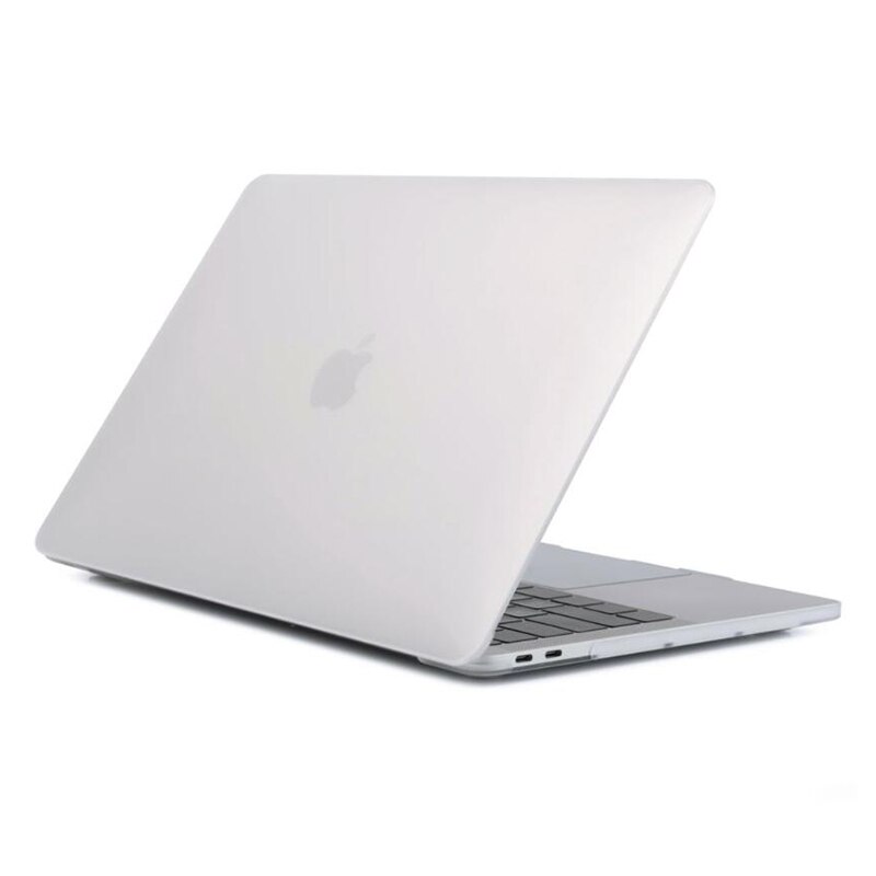 Coque de protection pour Macbook Pro 13 avec barre tactile, coque A1706, A1989, A2159, A2289, A2251, A1708: Transparent White