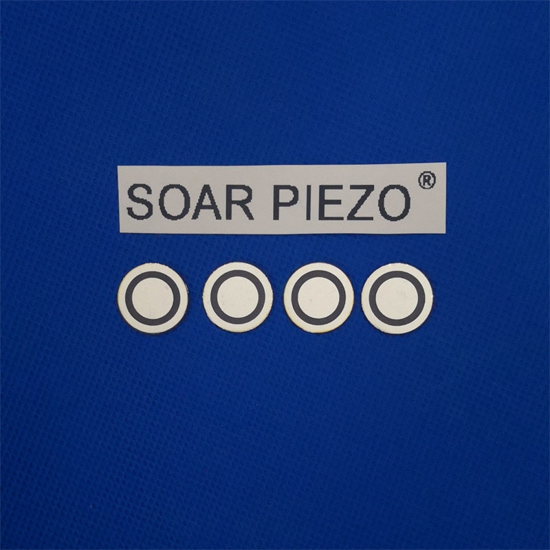 Ultrasone Piëzo-Elektrische Keramische Disc 17x2. 5MHz-PZT4 Piezo Disc Pzt Kristallen Sensor Element Pzt Schoonmaken Zender Chips