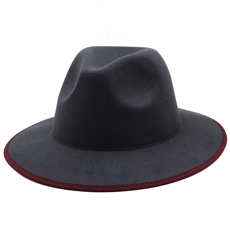 Hemming Fedoras Hat For Women Man Hats Sun Hat Belt Accessories Jazz Cap Panama Church Hat Fedoras: 18