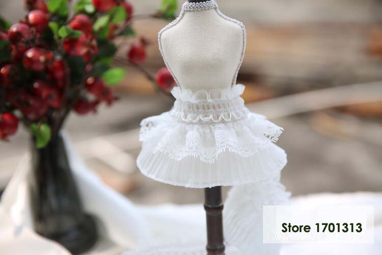 8cm * 1 metri guarnizioni in pizzo elastico bianco per abbigliamento abiti da sposa accessori per cucire fai da te ordinare per sarto