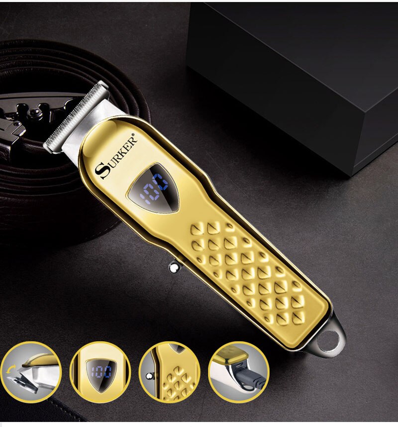 Surker haar Trimmer SK-755 wiederaufladbare haar Haarschneidemaschine
