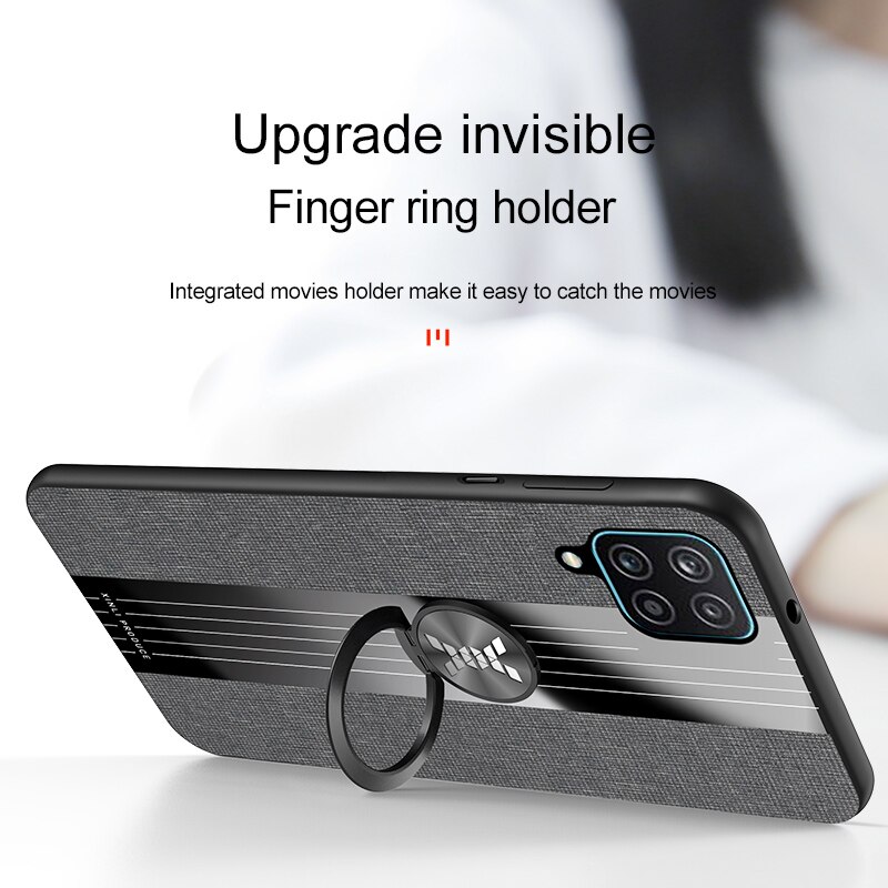 Funda de silicona híbrida + TPU para Samsung Galaxy A12, A12, A125F, A125
