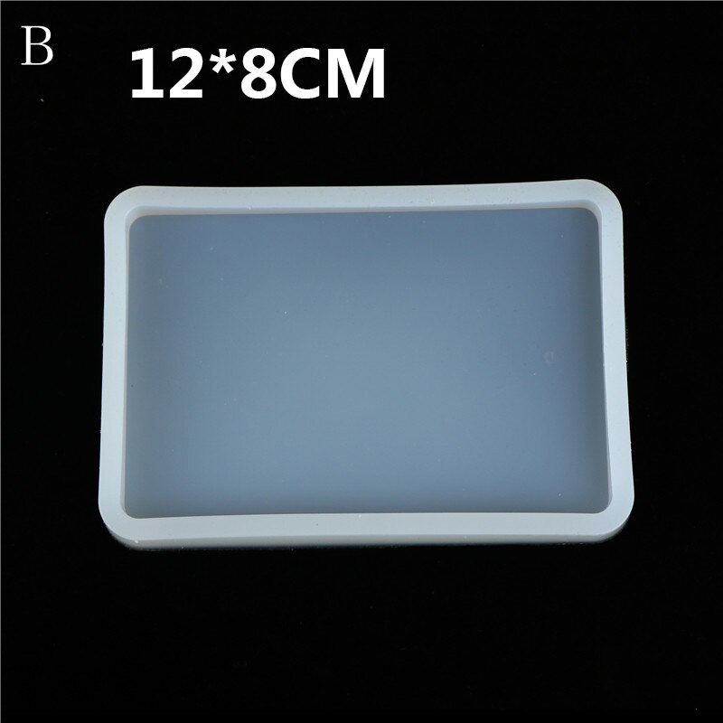 1 Pc Diy Craft Plein Ronde Hars Siliconen Bak Mallen Decoratieve Kristal Transparante Epoxy Sieraden Maken Mold: B
