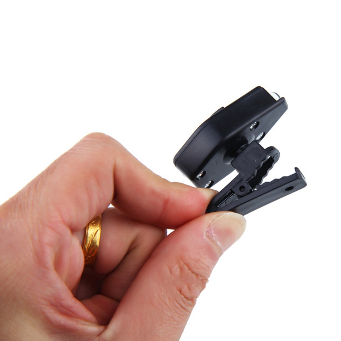 1Pair Mini Flashlight Glasses Reading Lamp Eyeglass Clip Lantern Adjustable Eyeglasses Lamp Flexible Book Reading Lights