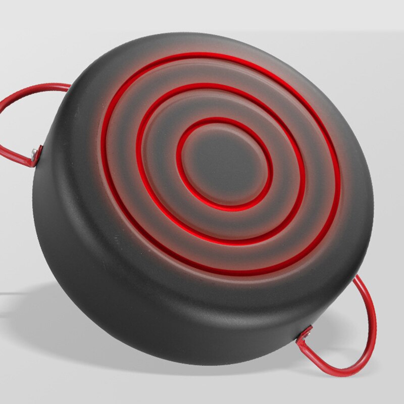 Japanese Style Deep Frying Pot Tempura Frter Pan Maifan Stone Pancake Skillets Steak Grill Pan Fryer Pot Kitchen Cooking Tools