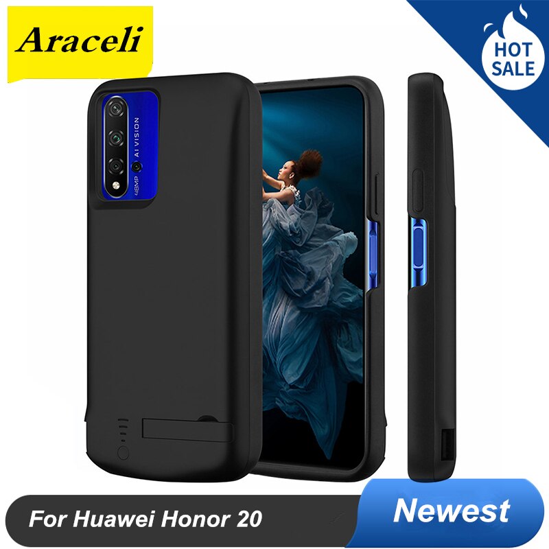 Funda de batería de 10000 Mah para Huawei Mate 30 Pro 40 P30 P40 Pro Honor 8 9 10 20 V10 V30 Play Note 10, carcasa de alimentación: Honor 20