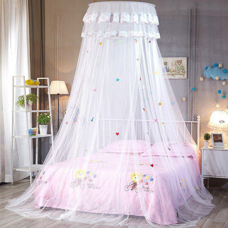Dreamy Princess Bed hanging Dome Mosquito Net Universal balbassino tenda da campeggio insetto tenda letto bi-troncatura rete per bambini casa: W