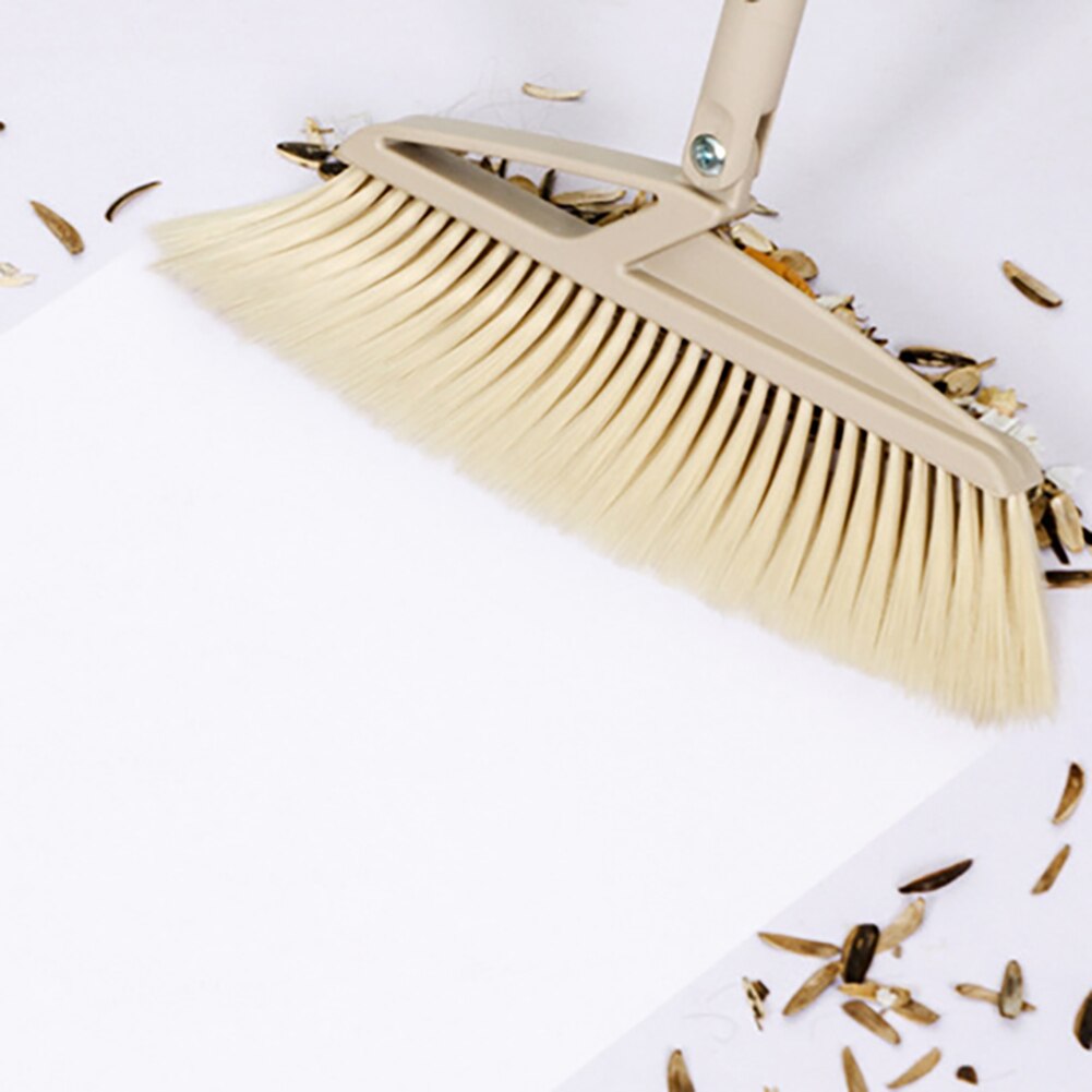 Long Handle Dustpan Extendable Broom Lazy Set Dustless Durable Accessories Household Cleaning Tool Broom Dustpan Suit